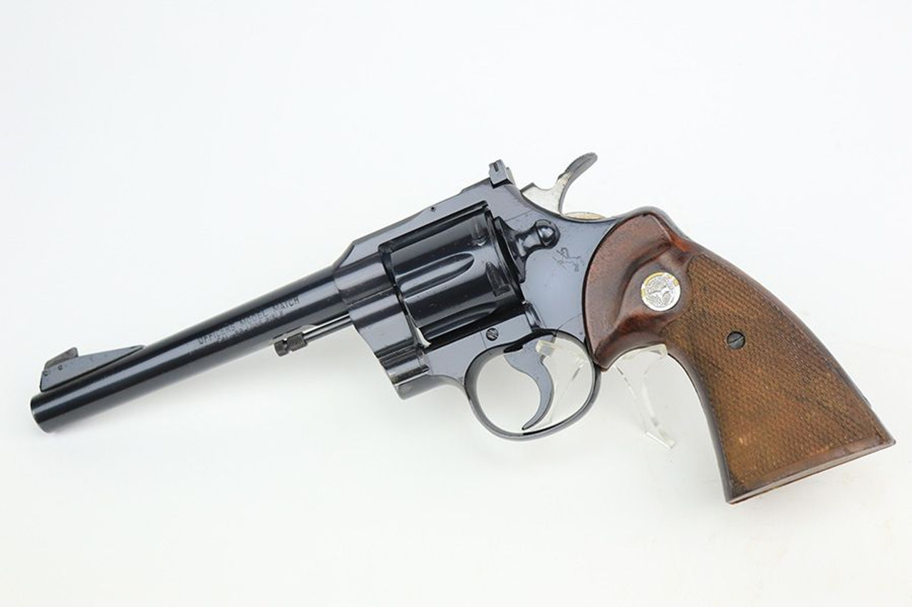 Colt Officers Model Match Revolver - .22 LR - 1