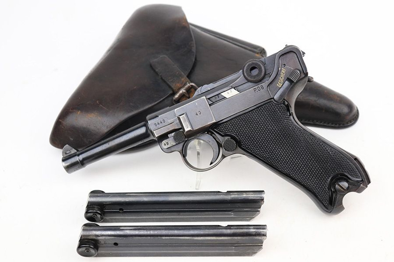 1942 "Black Widow" Mauser Luger Rig - 1