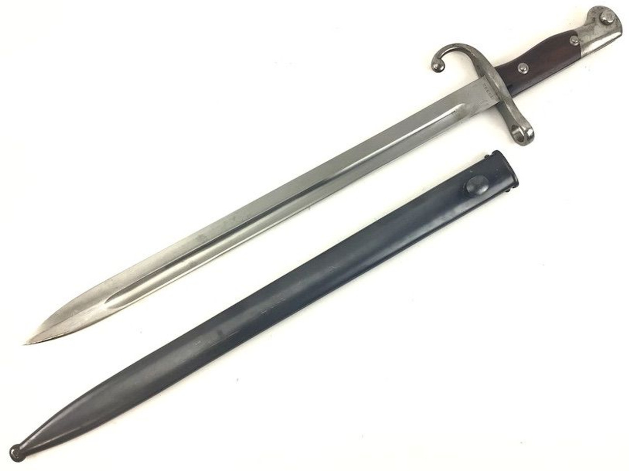 Argentine Mauser 1909 Bayonet with Matching Scabbard - 1