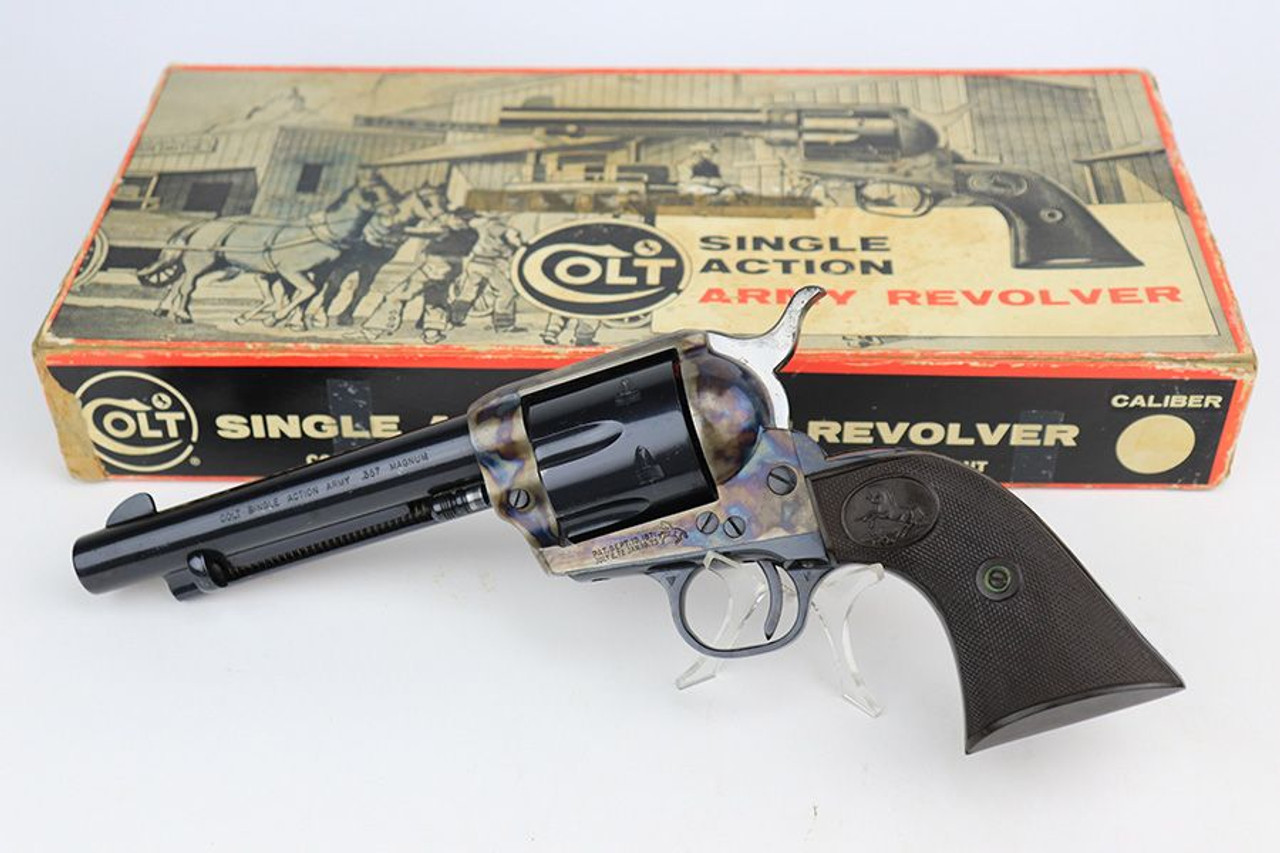 Minty, Boxed Colt Single Action Army - 1969 Mfg - 1