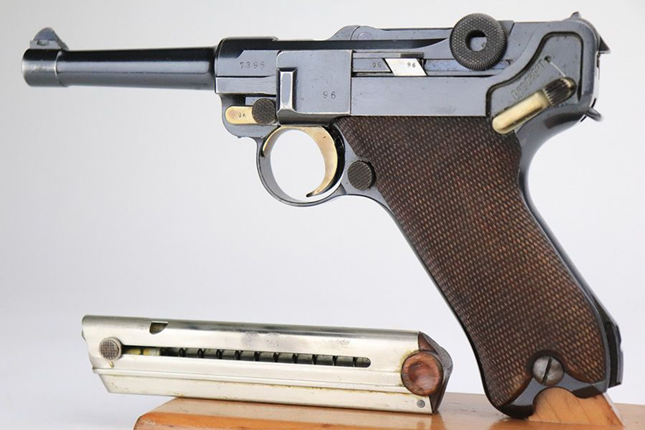 Excellent 1915 DWM Luger - Matching Magazine - 1