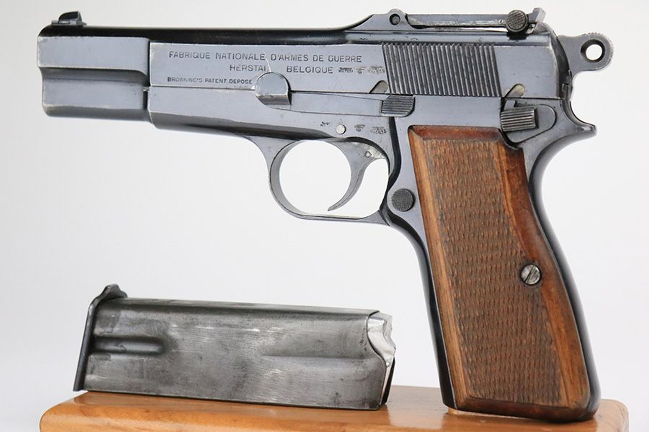 Excellent, Early Nazi Browning Hi Power - Waffen 613 - 1