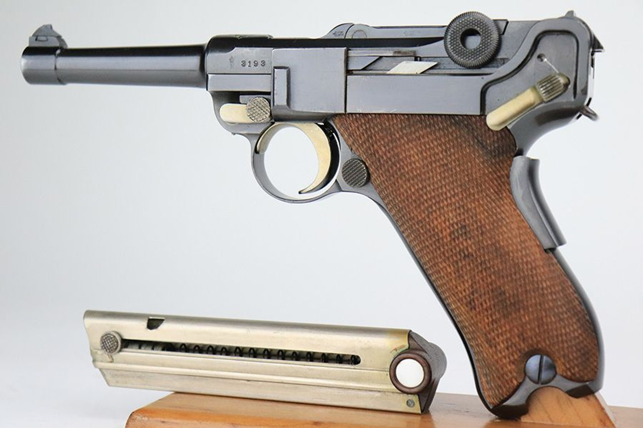Rare Swiss DWM Model 1906 Luger - 1