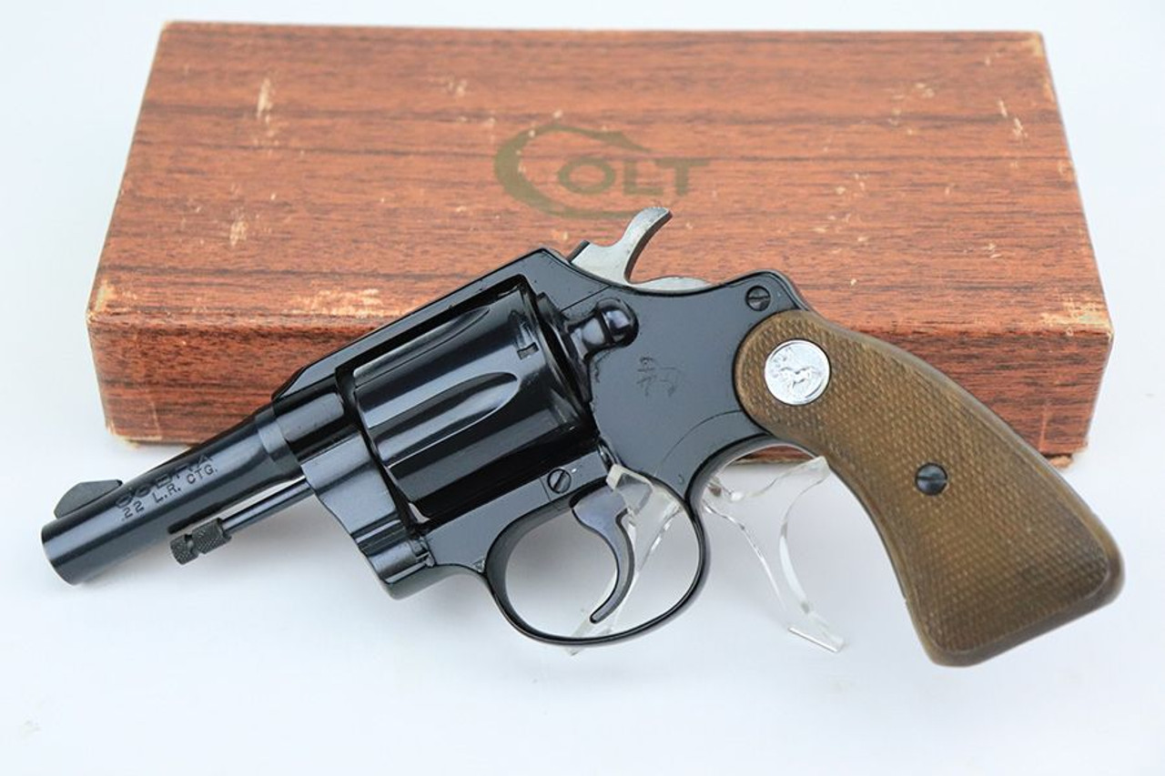 Mint, Boxed Colt Cobra Agent Revolver - 1971 Mfg - 1