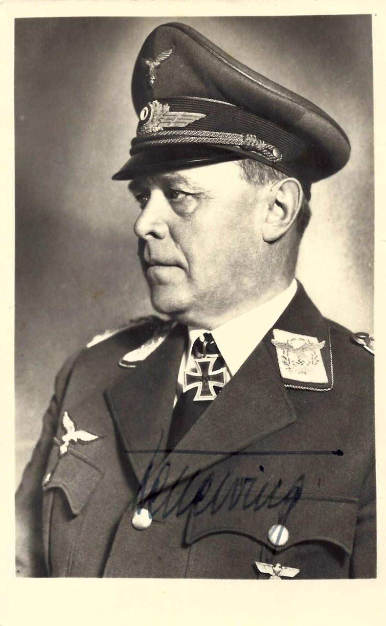 WW2 General Kesselring Signed Photo - 1