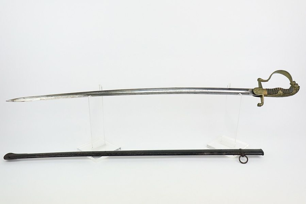 Imperial German Officer's Sword - Triple Engraved - 1