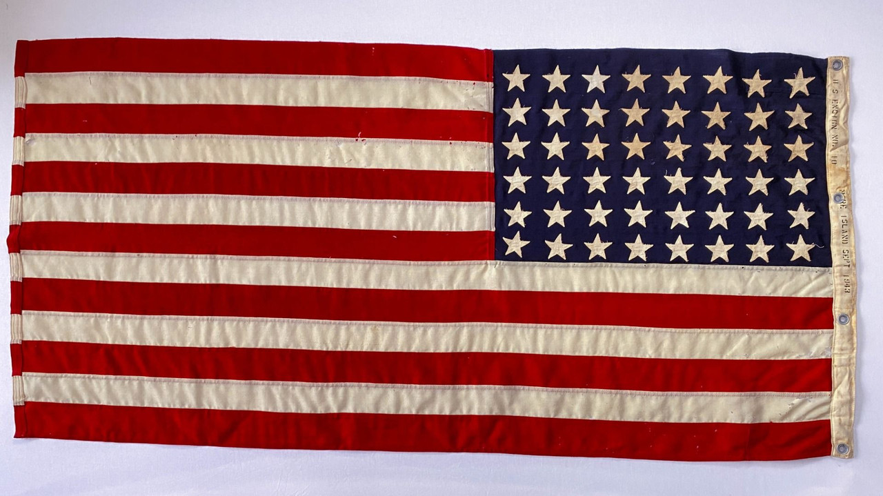 1943 Mare Island No. 10 Flag - US Navy - 1