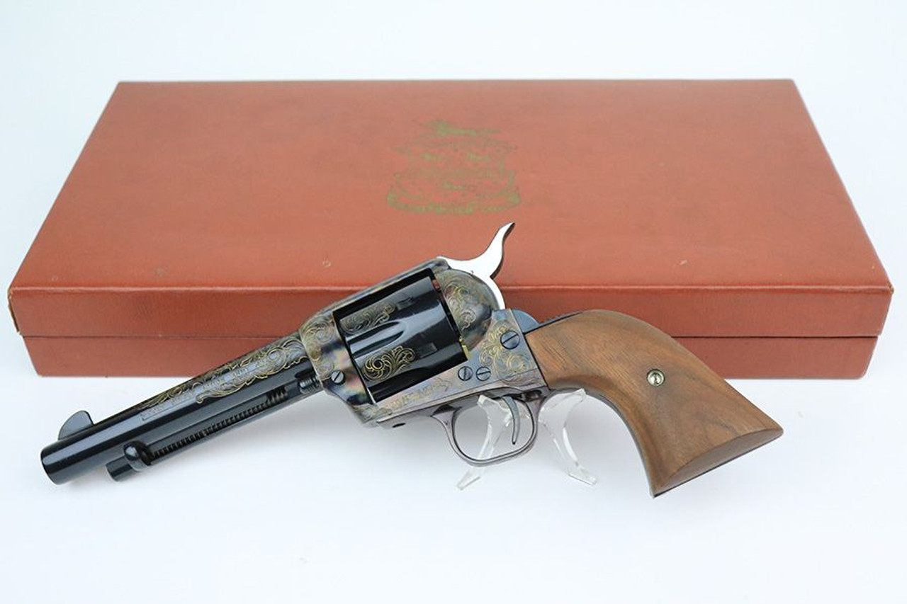 Mint, Cased Colt Single Action Army - Factory Engraved - 1