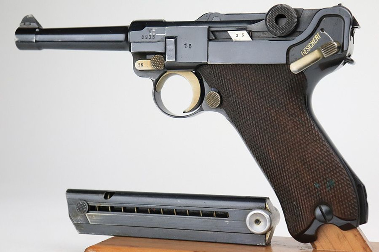 Rare 1940 Commercial Mauser Banner Luger - 1