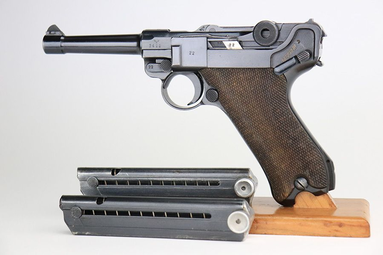 Very Rare Mauser Banner Police Luger - 1