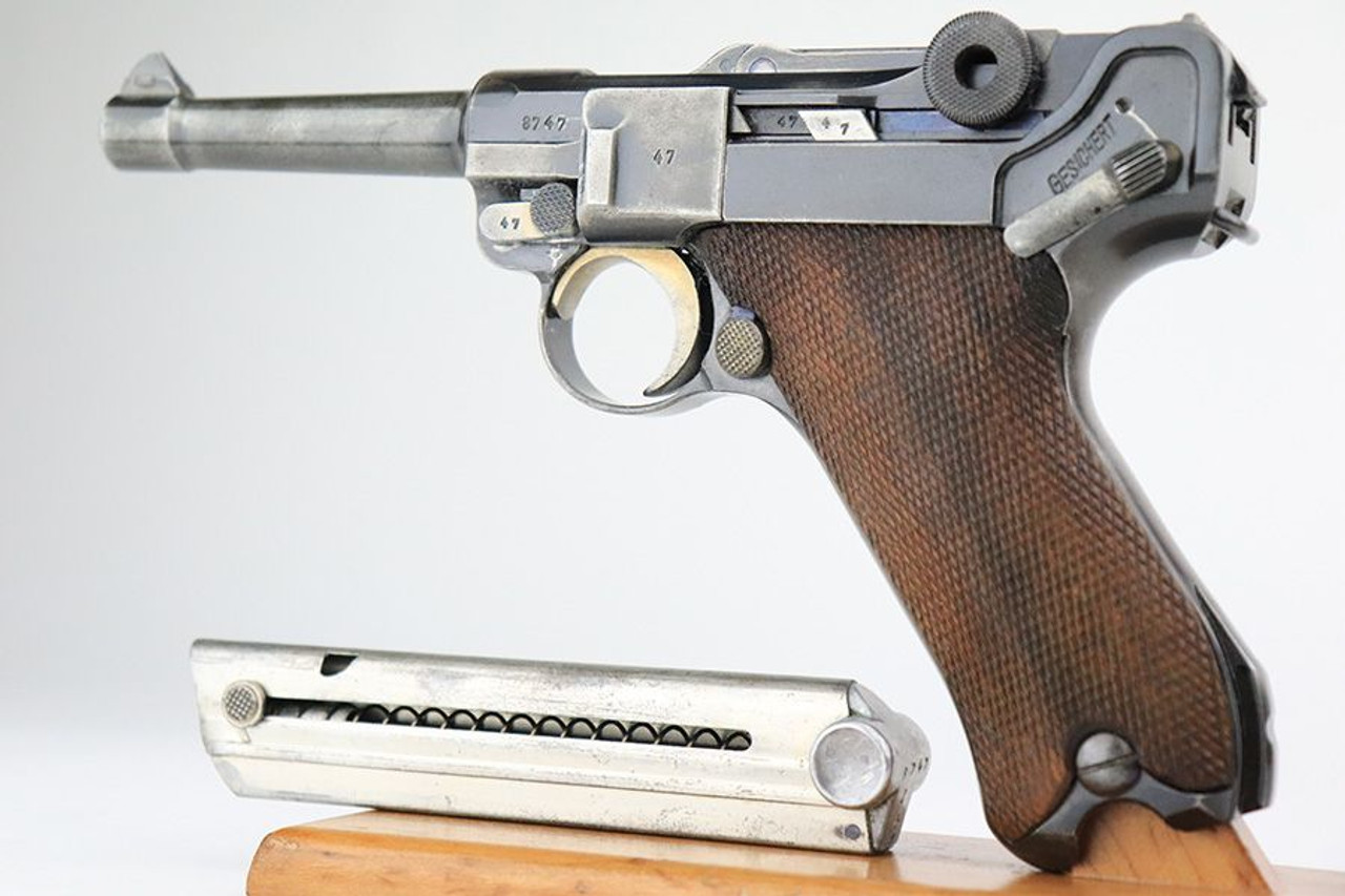 1936 Mauser Luger - Matching Magazine - 1