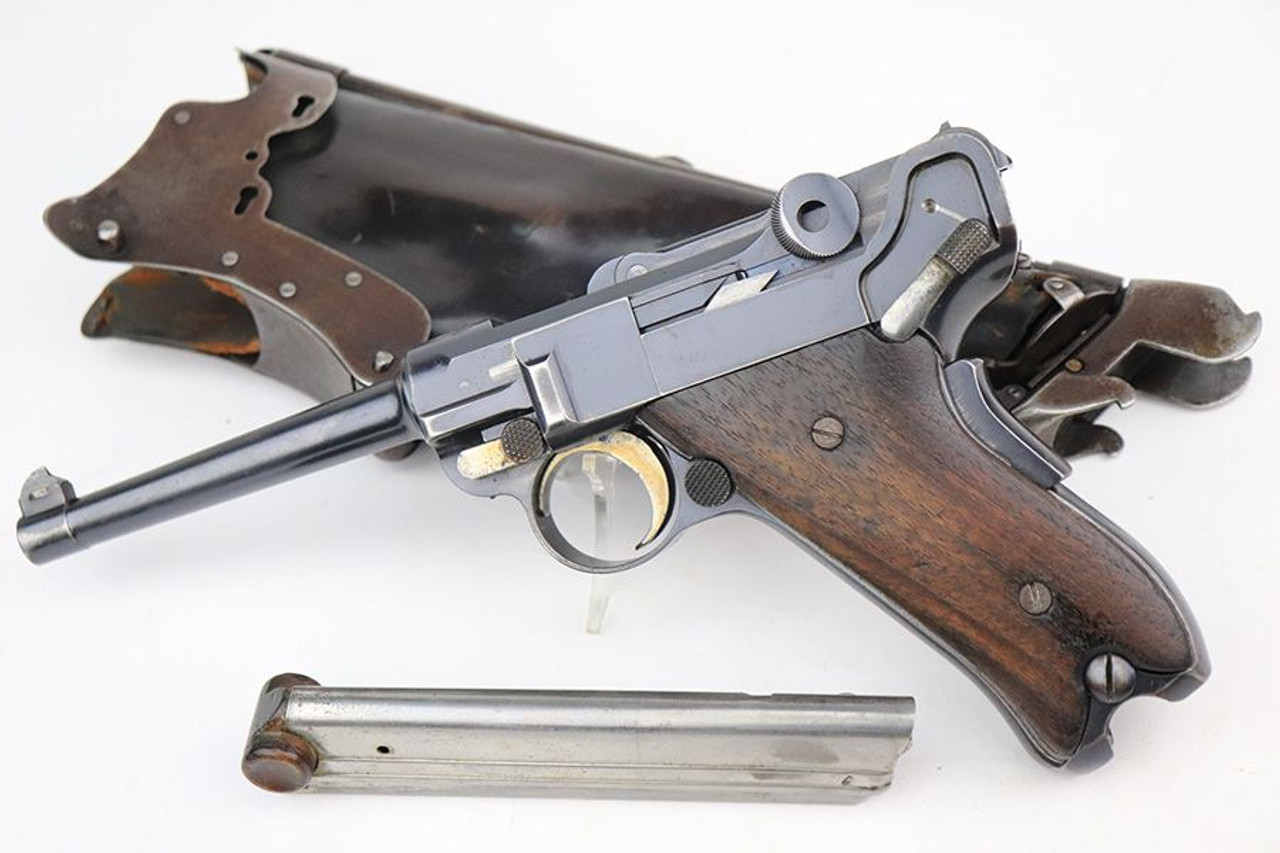 1900 DWM American Eagle Luger - Rare Ideal Stock & Grips - 1
