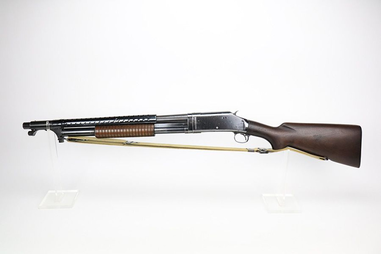 Rare, WW2 Era Winchester Model 97 Trench Shotgun - 1