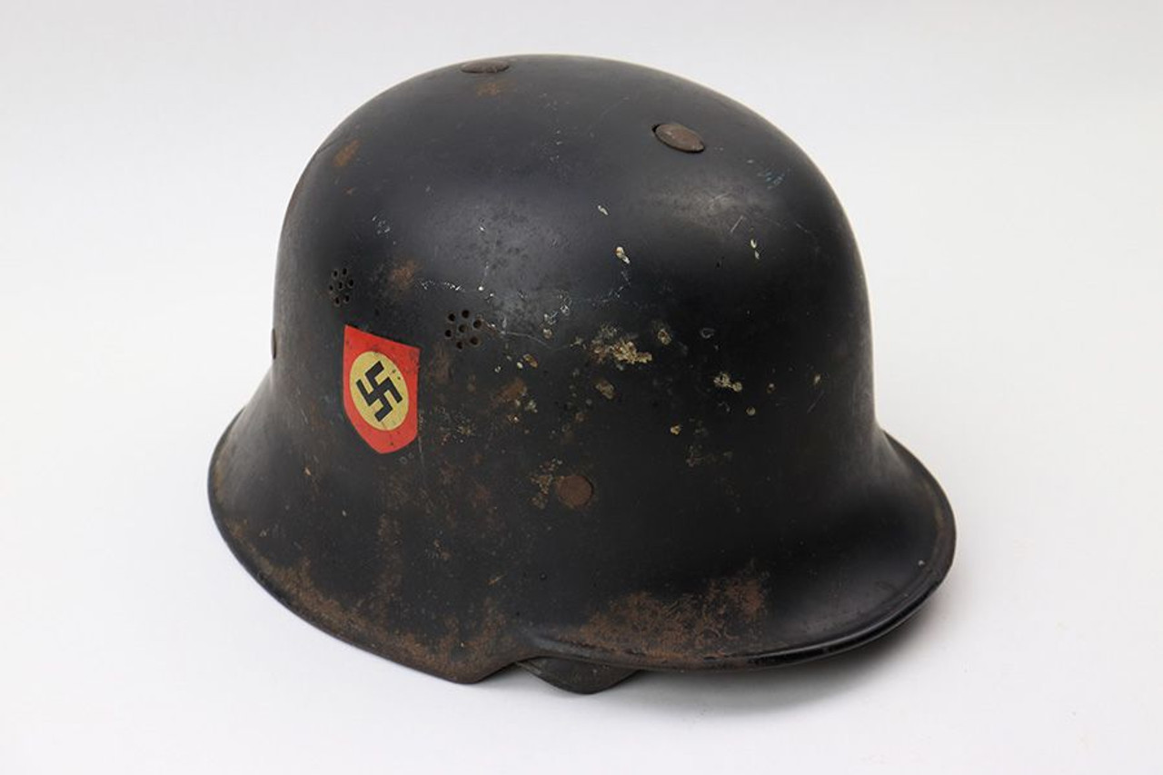 M34 Converted Police Double Decal Helmet - 1