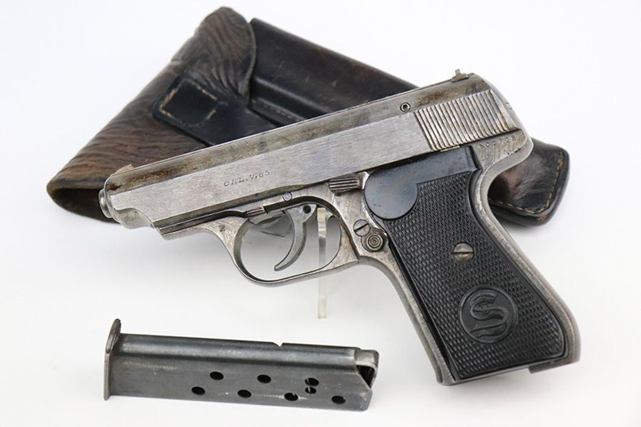 Nazi Sauer 38h Rig - With Capture Documents - 1