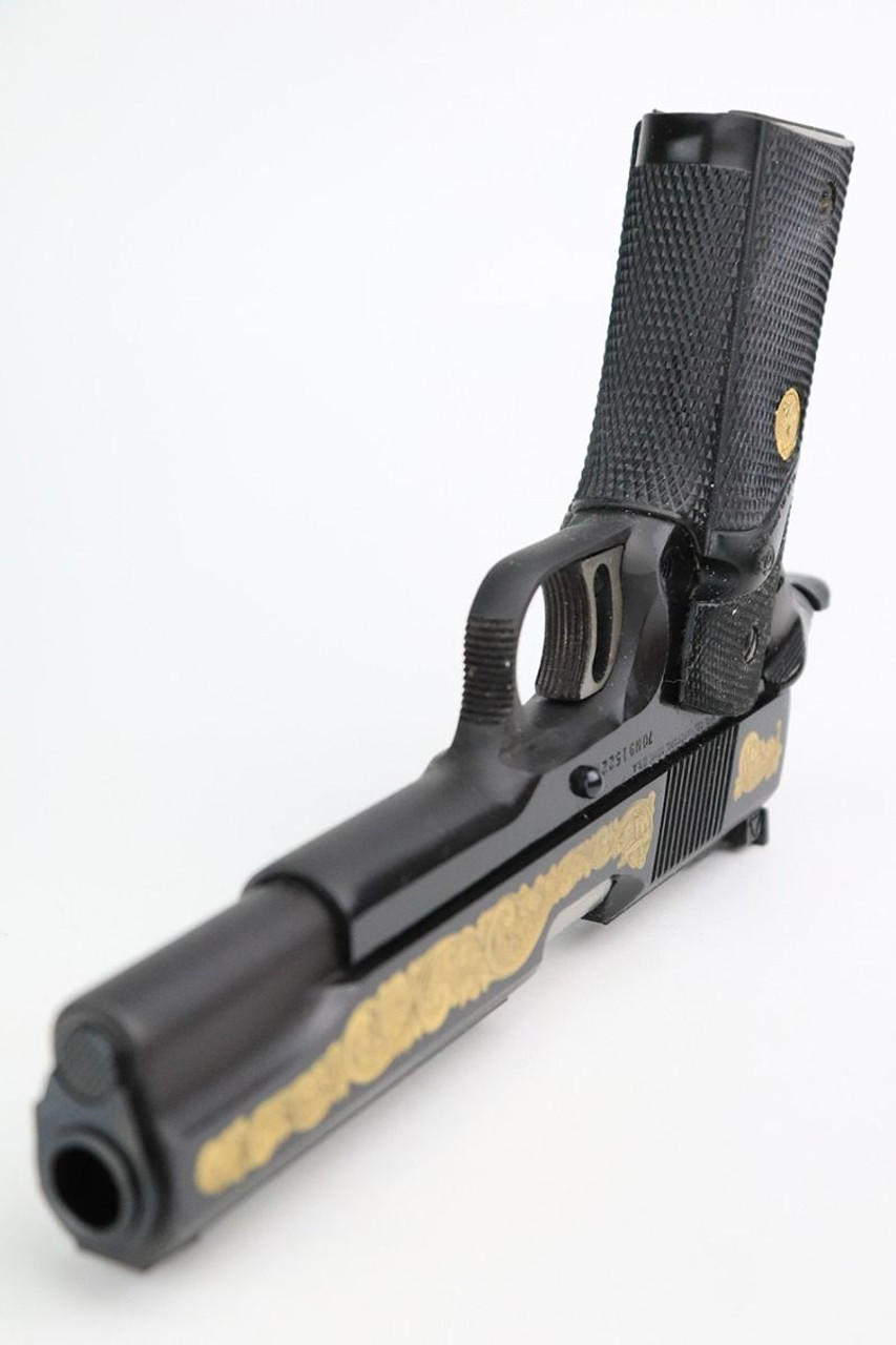 【ジャンク】COLT GOLD CUP SUPER LONG .45Aガスガン Rare Colt Gold Cup - International Shooters Edition