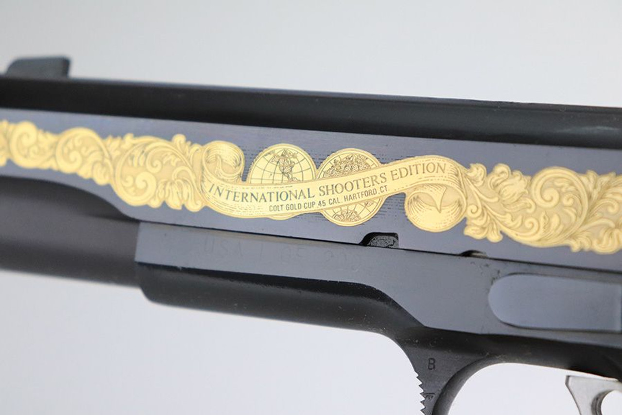 【ジャンク】COLT GOLD CUP SUPER LONG .45Aガスガン Rare Colt Gold Cup - International Shooters Edition