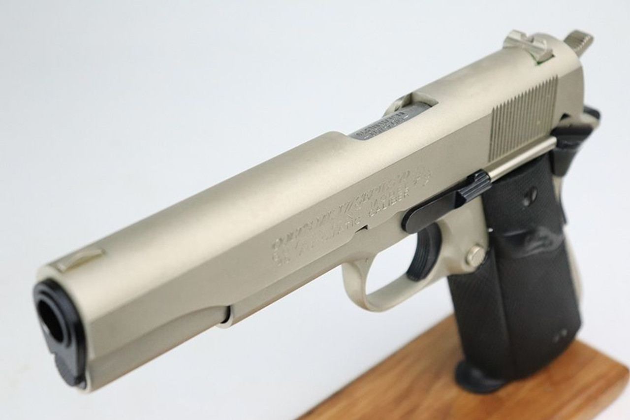 Colt MK IV Series 70 - Satin Nickel