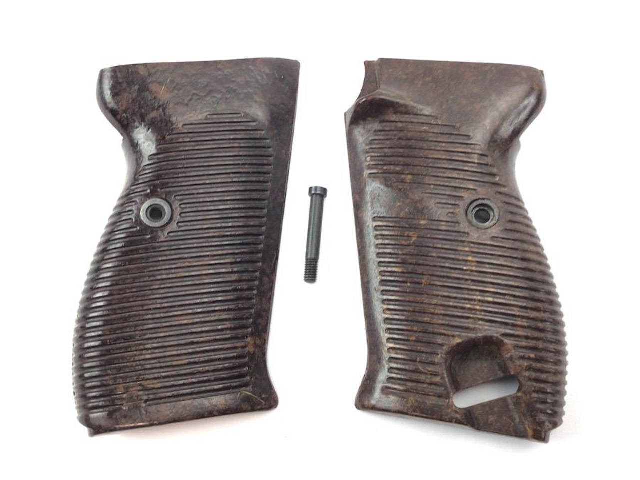 Reddish / Brown P.38 Bakelite Grips - 1