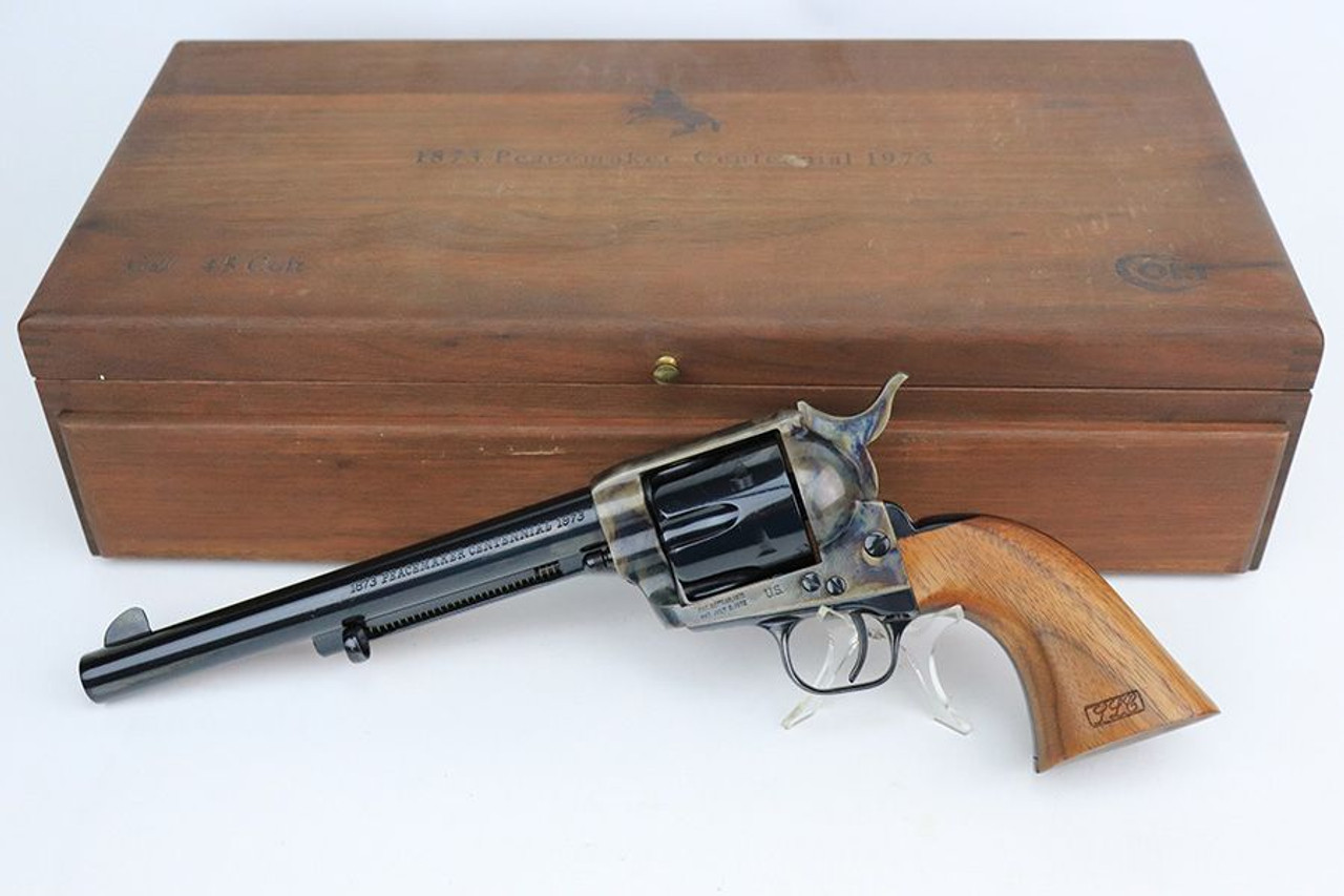 Cased Colt SAA Revolver - 1873 "Peacemaker" Centennial - 1
