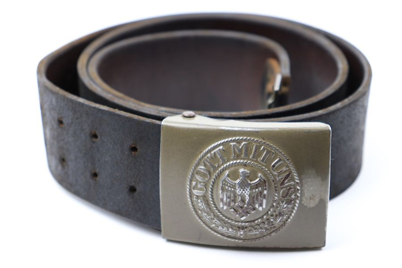 German Enlisted Army Belt & Buckle - 1