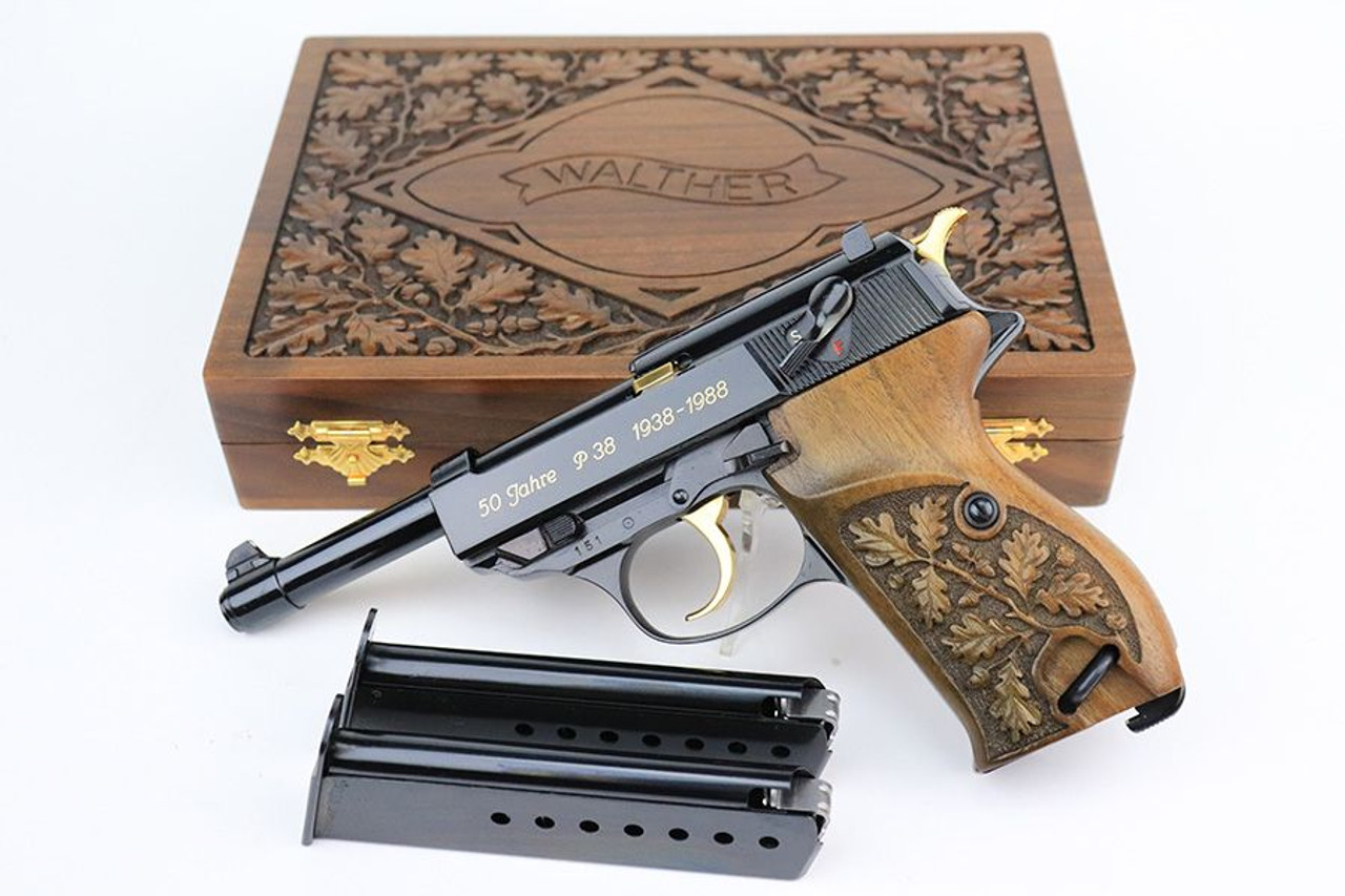 Cased Walther P.38 - 50 Year Anniversary - 1