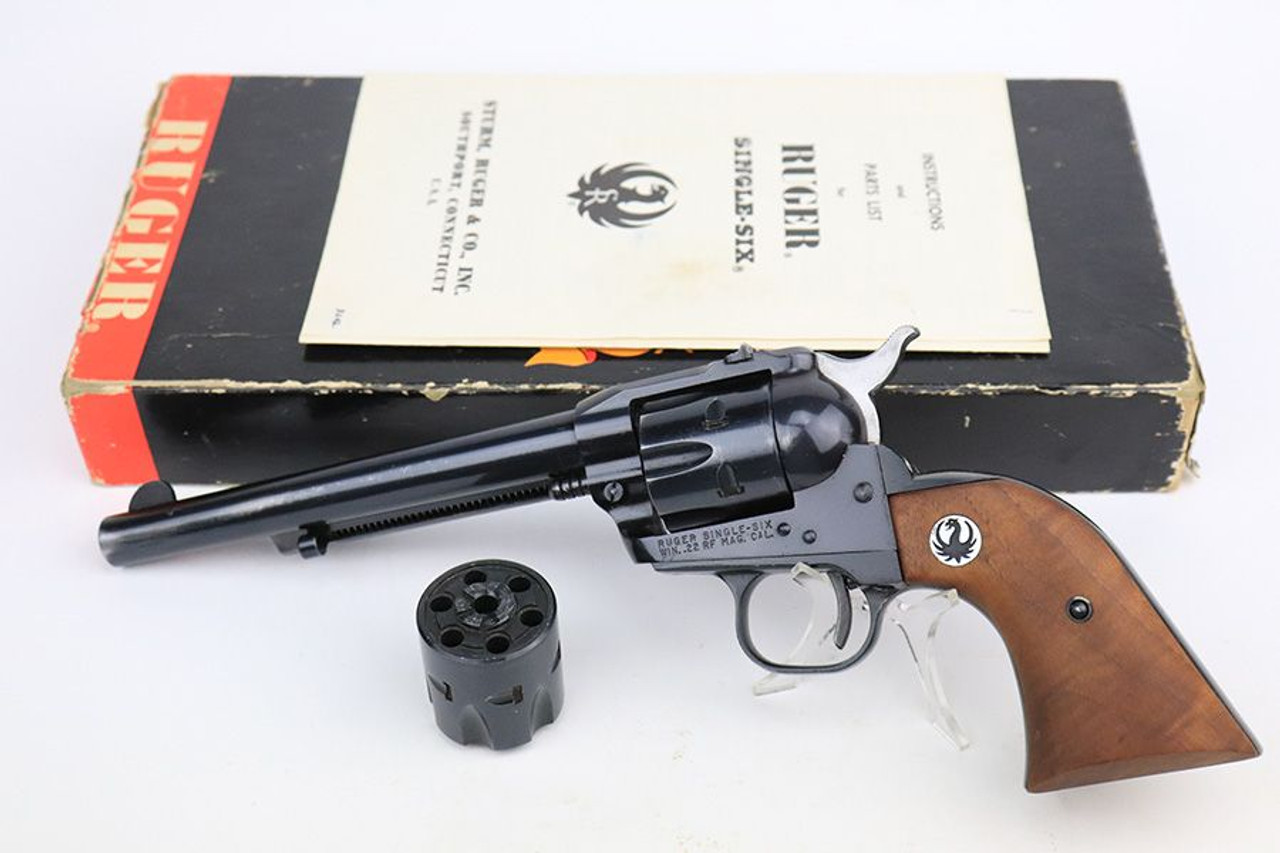 Boxed 1962 Ruger Single-Six RSSM Revolver - .22 WMR - 1