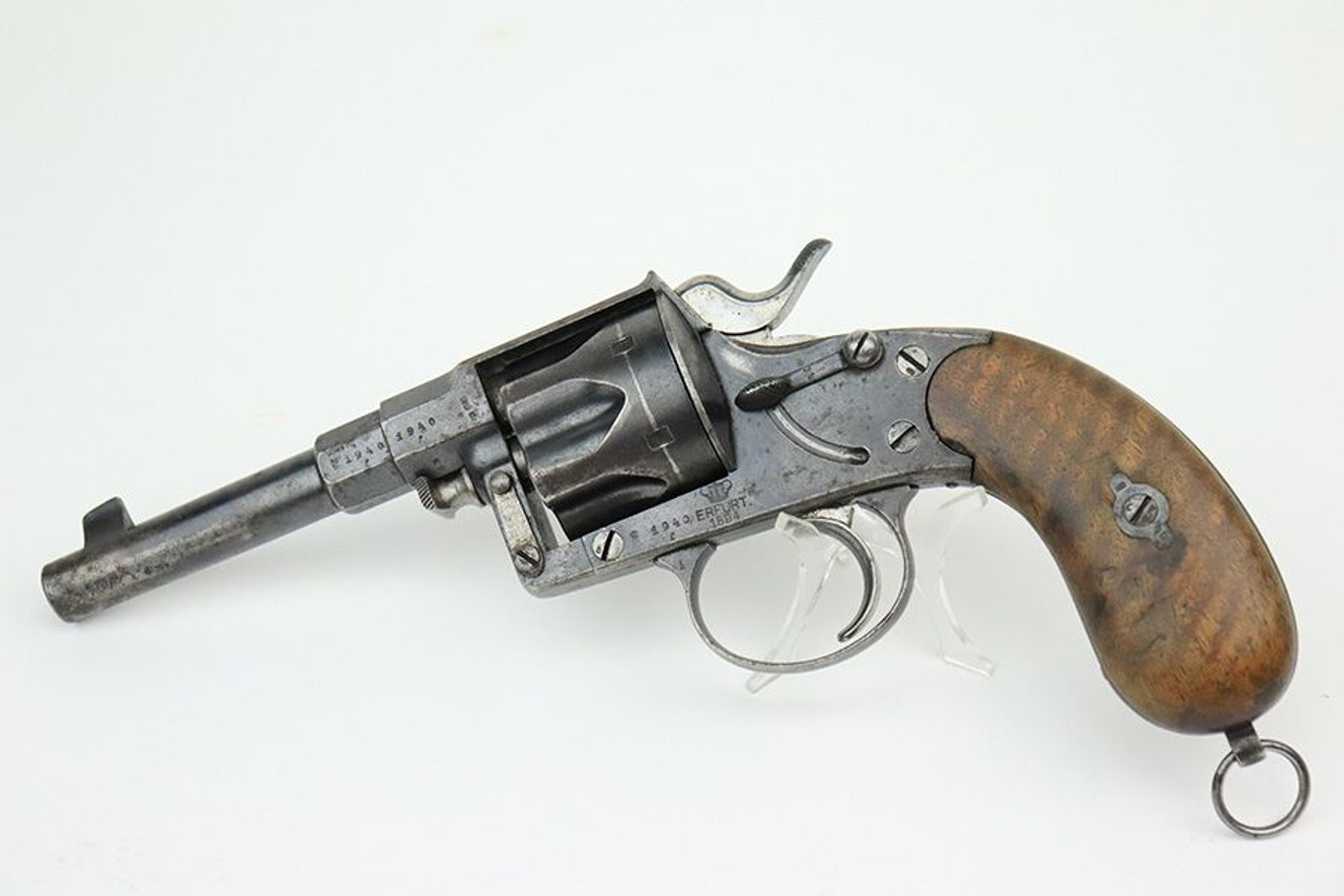 Scarce Erfurt Reichsrevolver - 1894 Mfg - 1