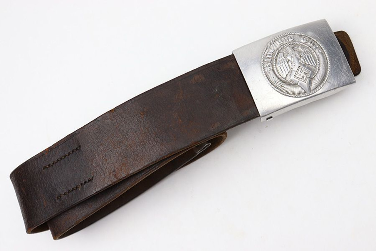 Hitler Youth Belt and Buckle - RZM - 1