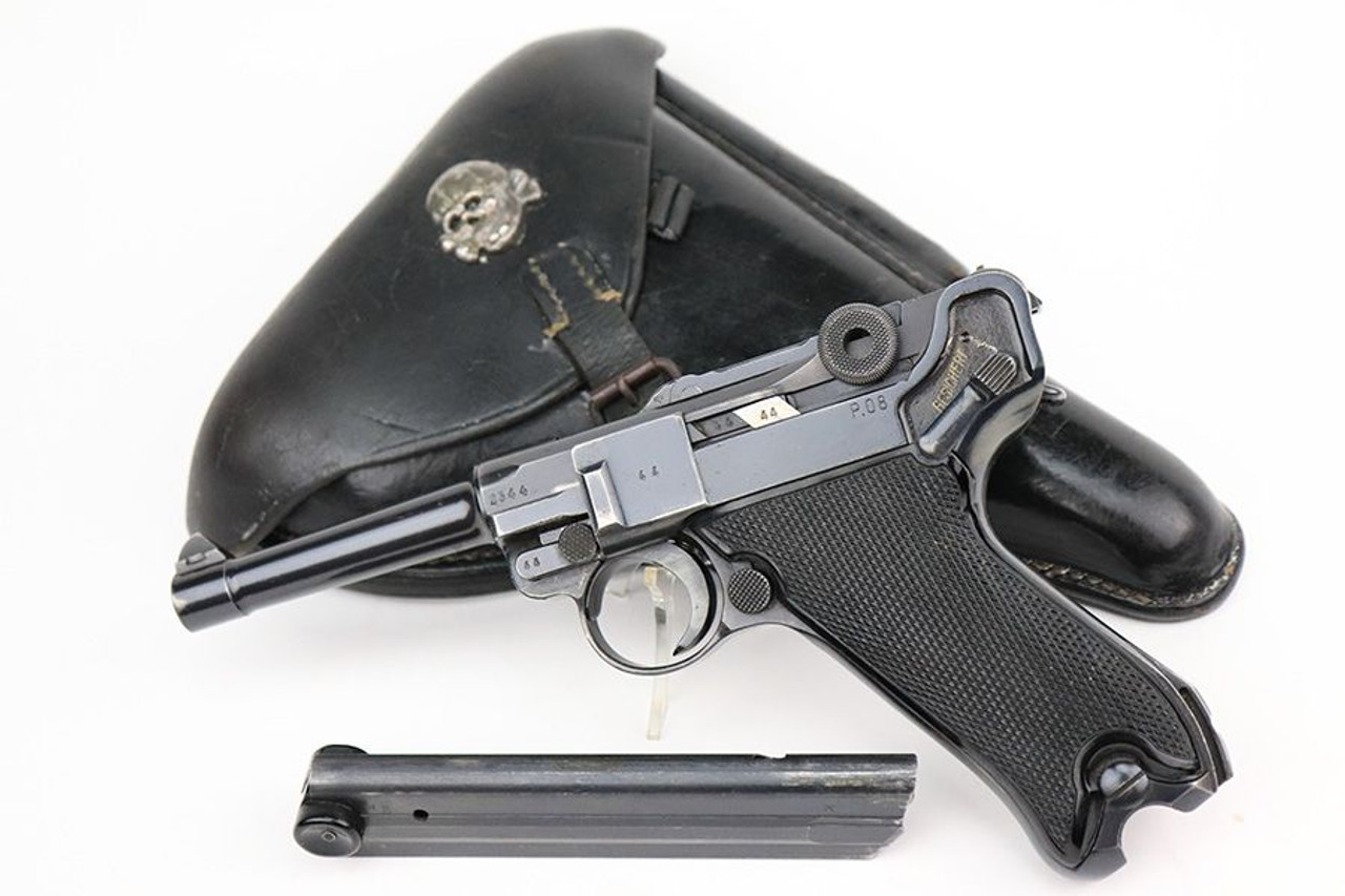Excellent 1941 Mauser "Black Widow" Luger Rig - 1