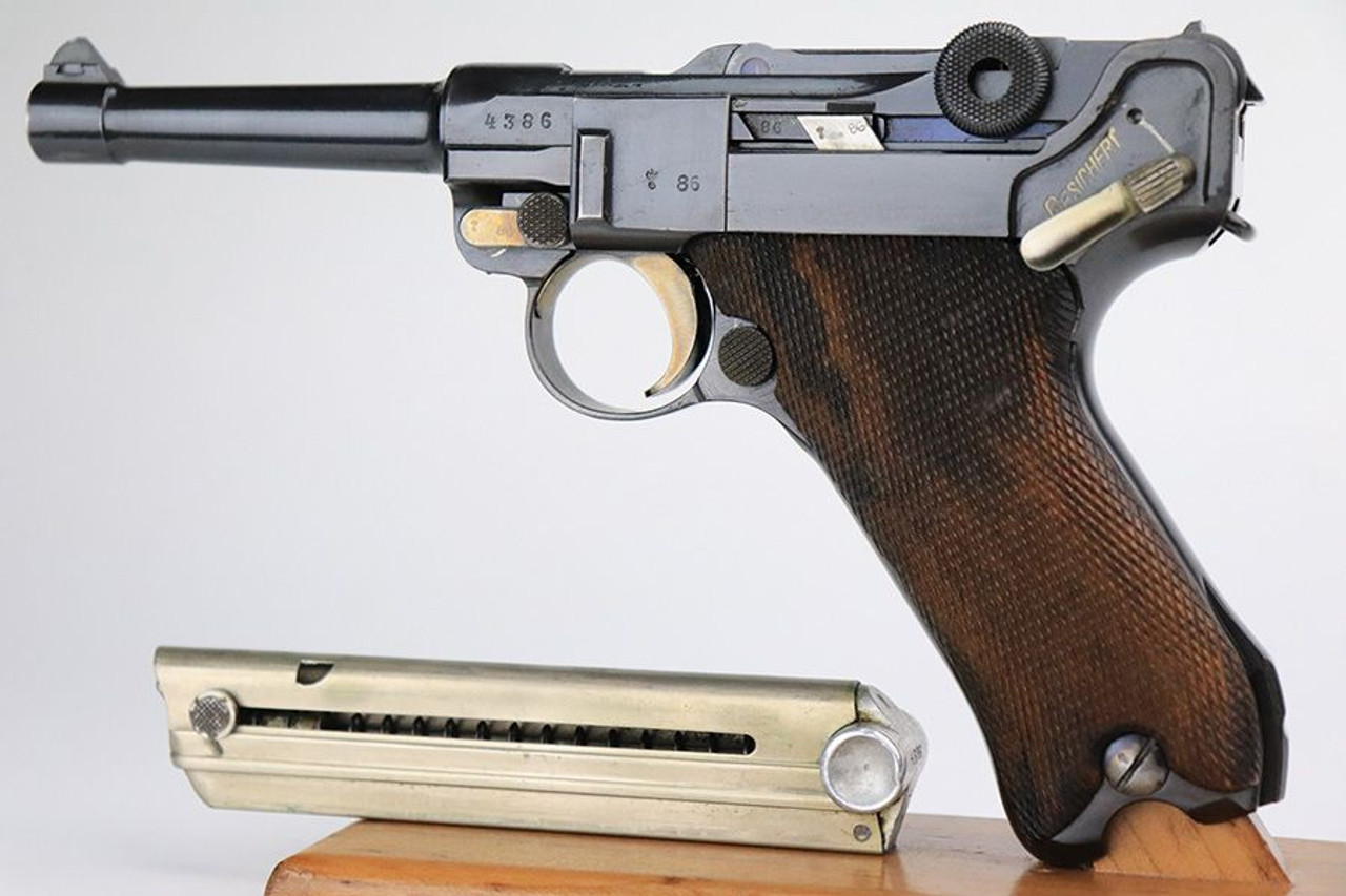 Rare Simson Luger - Matching Magazine - 1