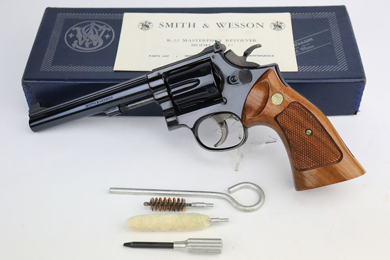 ANIB Smith & Wesson K-22 Masterpiece Model 17-3 Revolver - 1