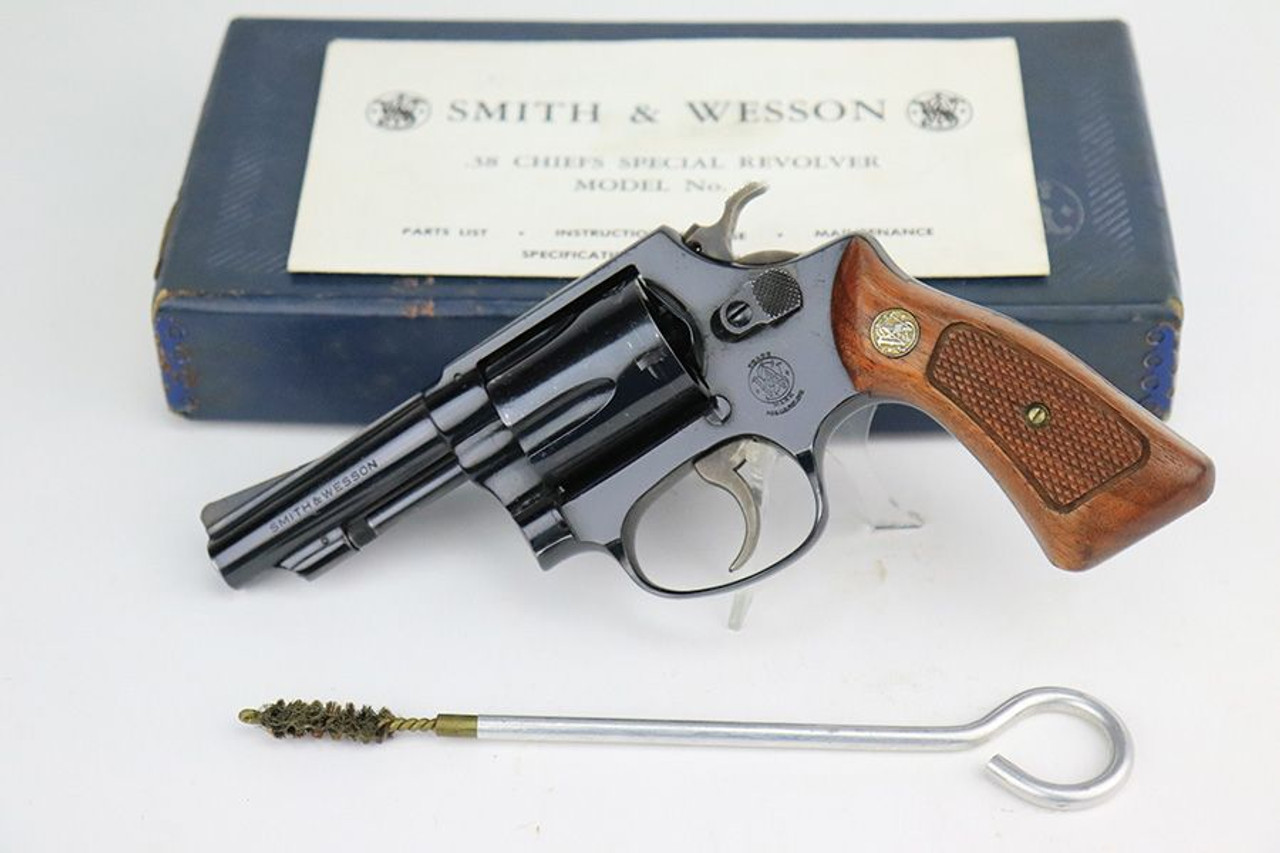 Minty Smith & Wesson Model 36 Revolver - Scarce 3" Barrel - 1