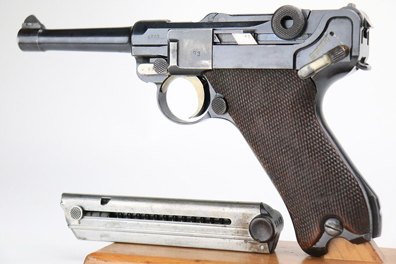 1918 DWM Luger - Police Unit Marked - 1