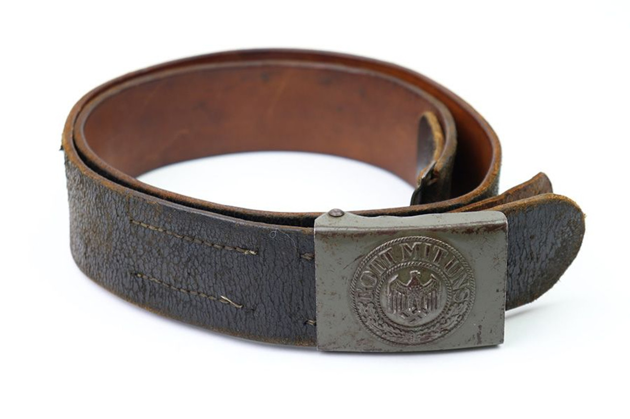 German Army Field Belt & Buckle - 1