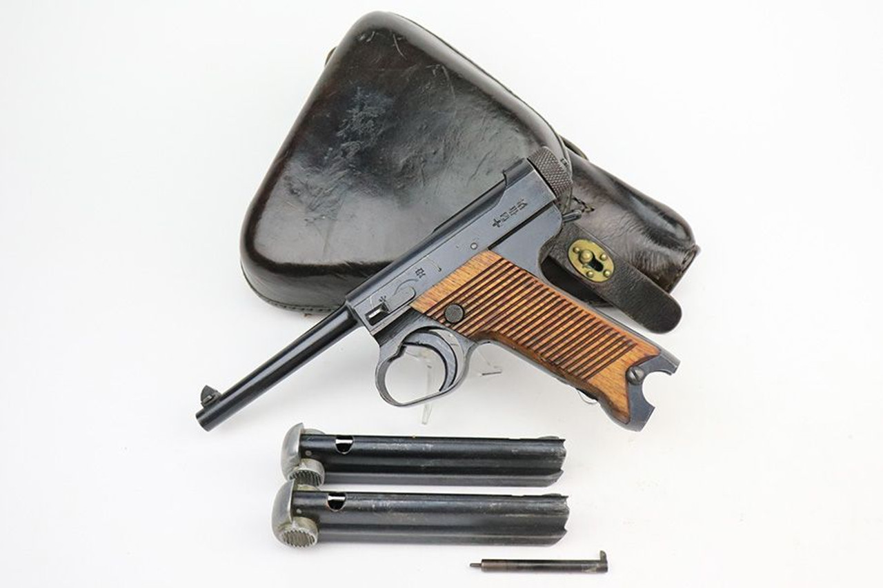 Mint 1944 Nambu Type 14 Rig - Two Matching Mags - 1