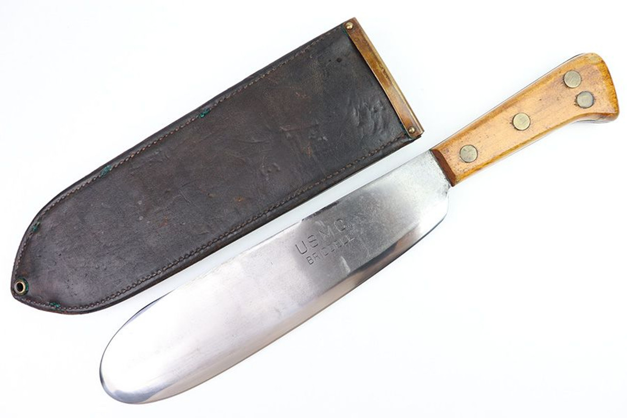 WW2 USMC Bolo Knife by Briddell - 1