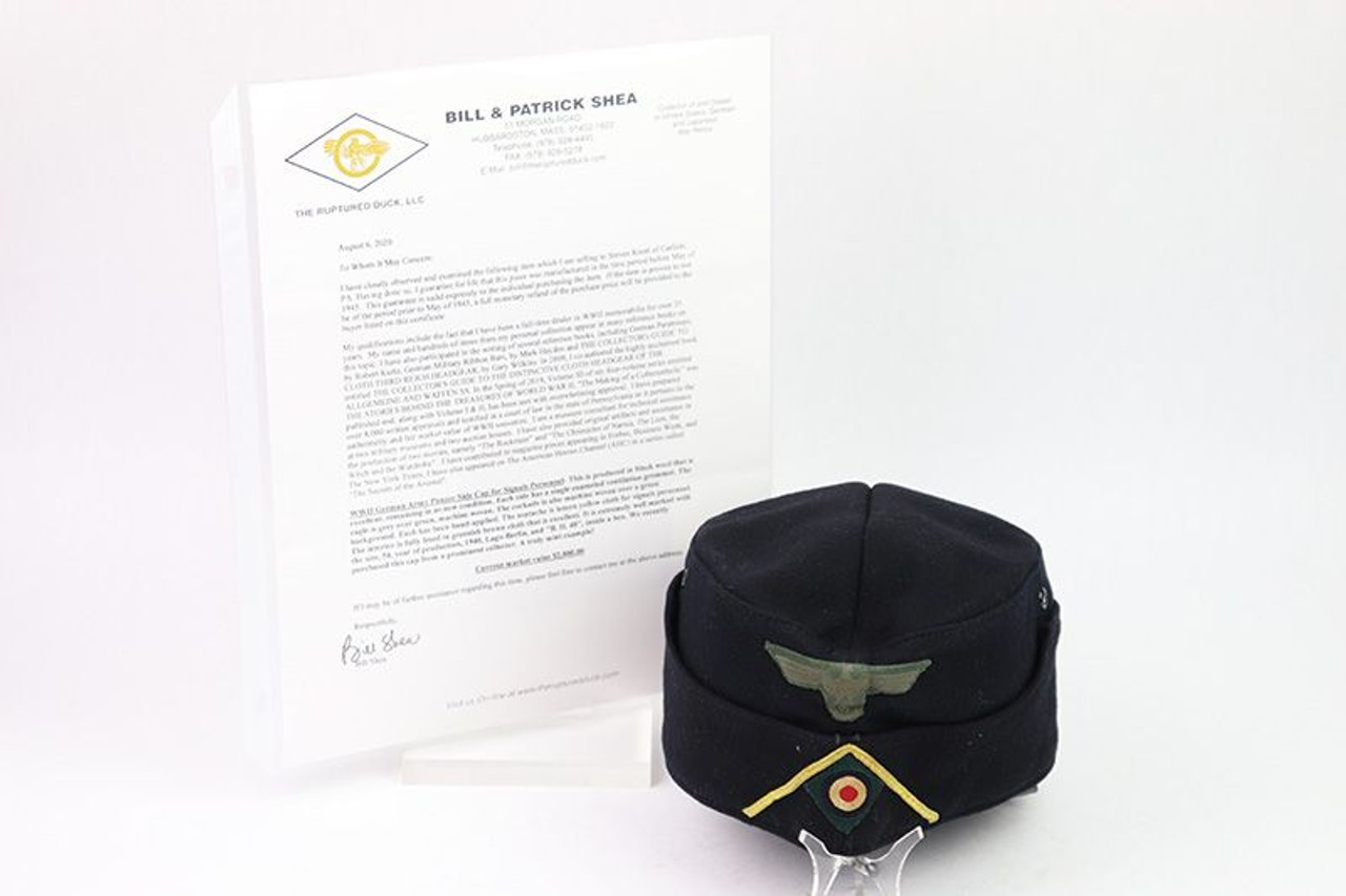 Panzer Cap with COA - 1