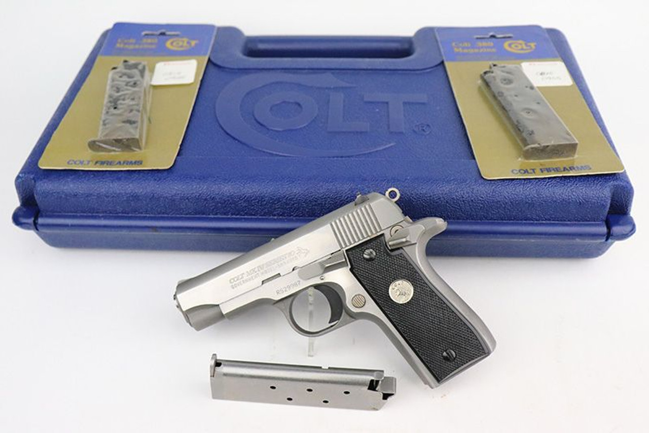 Minty, Boxed Colt Mk IV Series 80 - .380 - 1