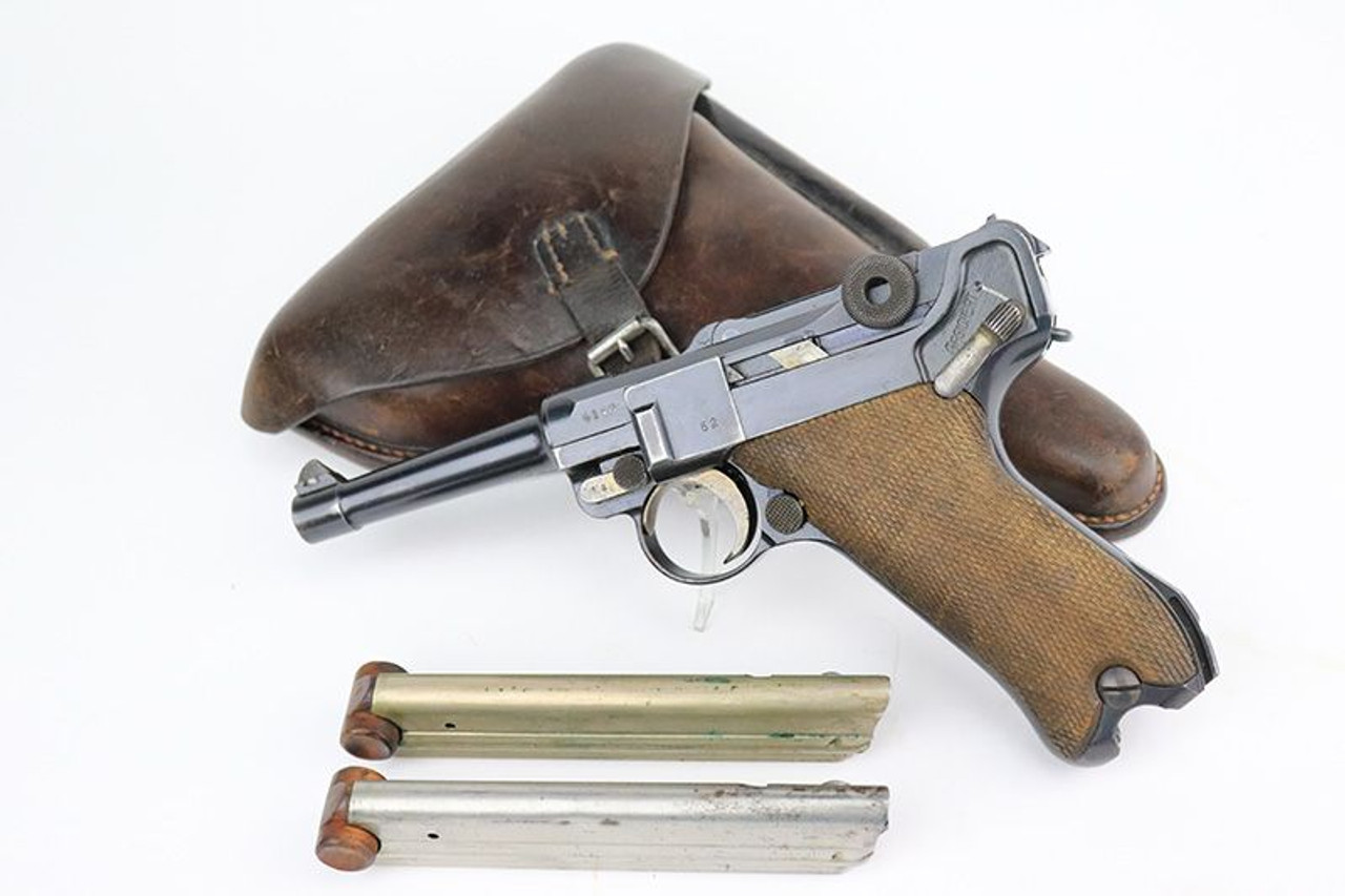 1917 DWM Luger Rig - Matching Magazine - 1
