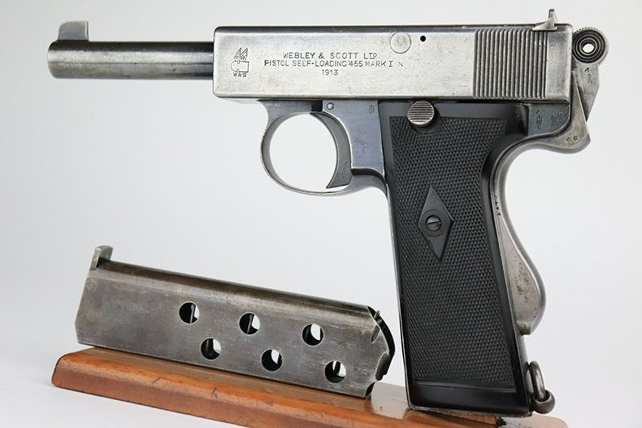 Rare Webley & Scott Mk I - Navy Contract - 1