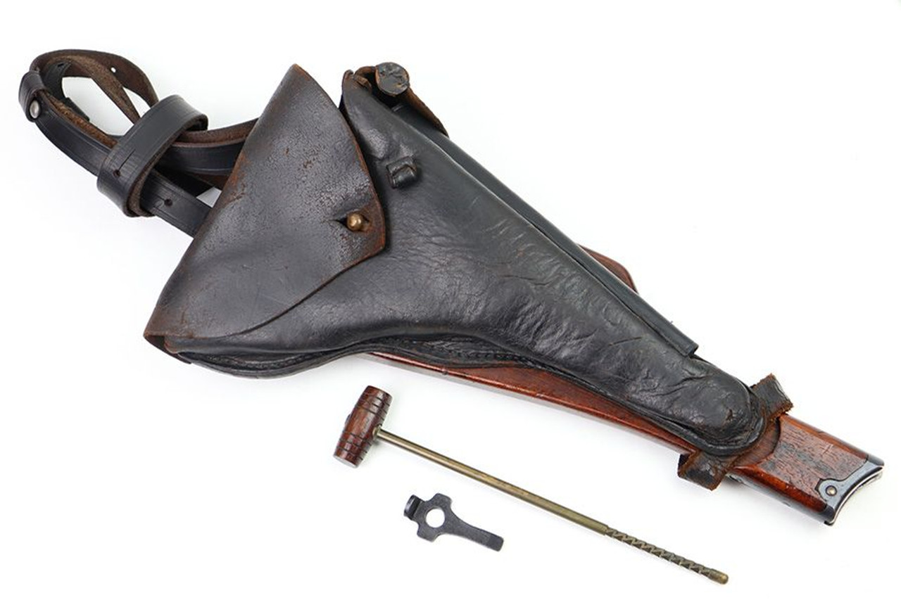 Imperial Navy Luger Stock, Rod, & Holster - 1