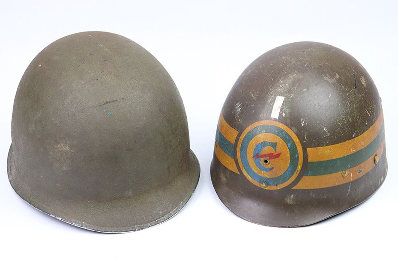 WW2 US Helmet with Liner - 1