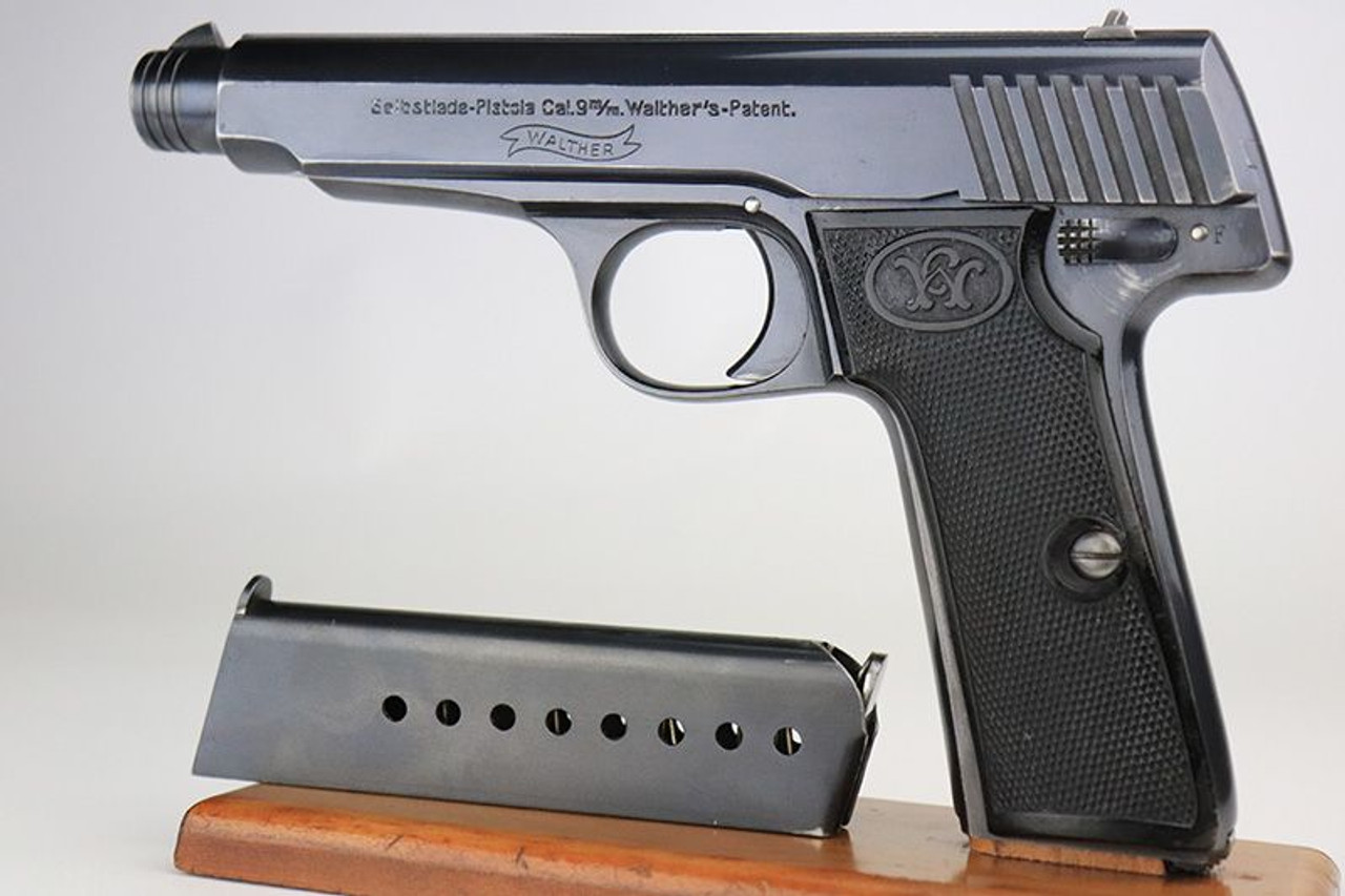 Rare, Terrific Walther Model 6 - 1