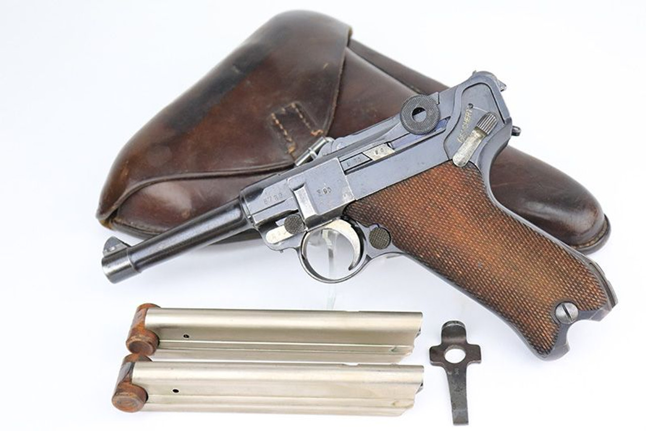 1916 Erfurt Luger Rig - Matching Magazine - 1