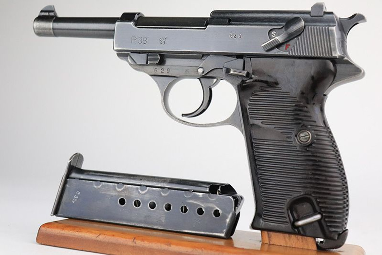 Rare Police Eagle/L Mauser P.38 - First Variation - 1