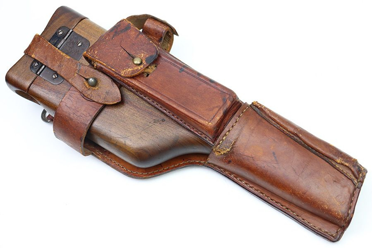 C96 Broomhandle Stock & Leather Harness - 1