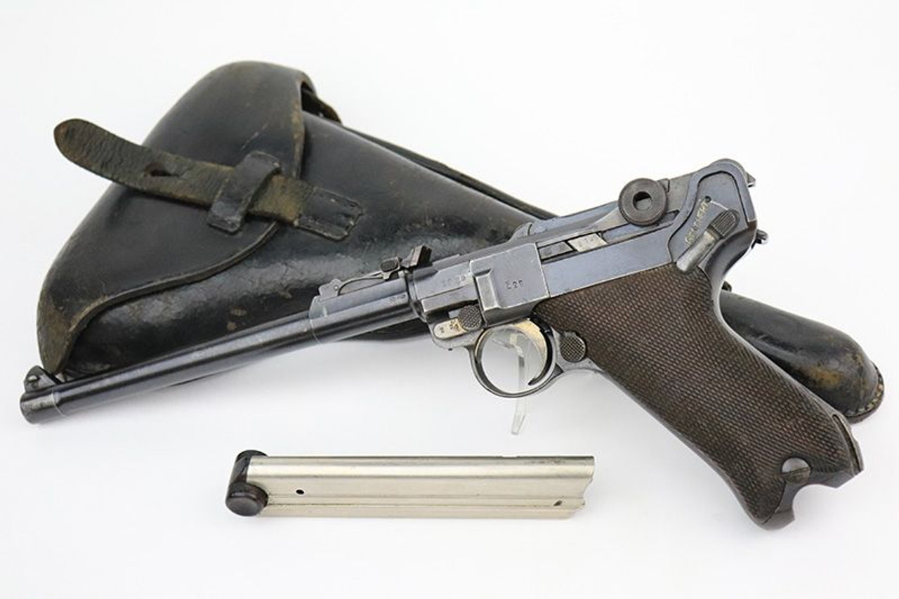 Rare 1914 Erfurt Artillery Luger Rig - 1