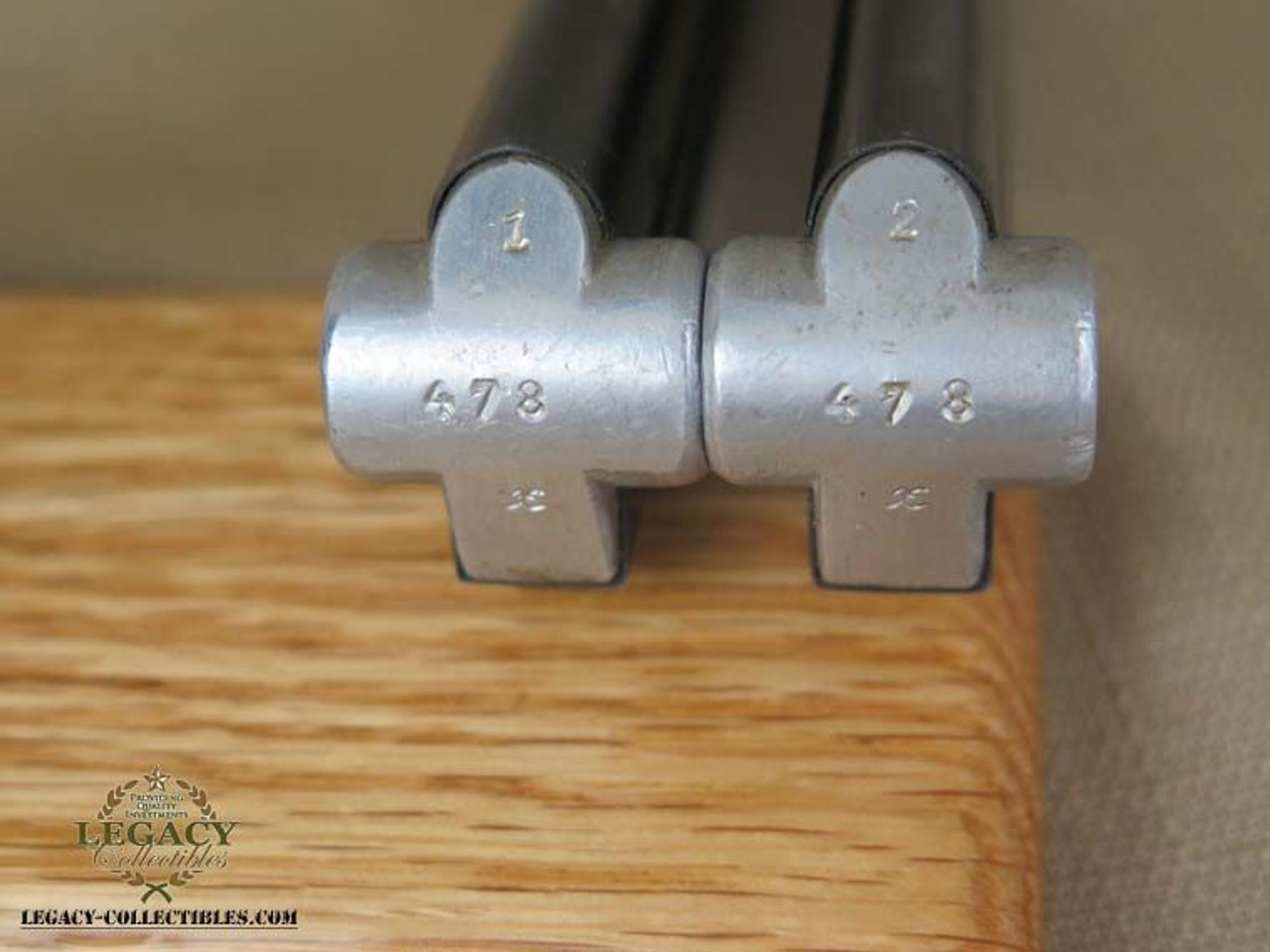 1939 Mauser Banner Police Luger Rig - 2 Matching Magazines - 1