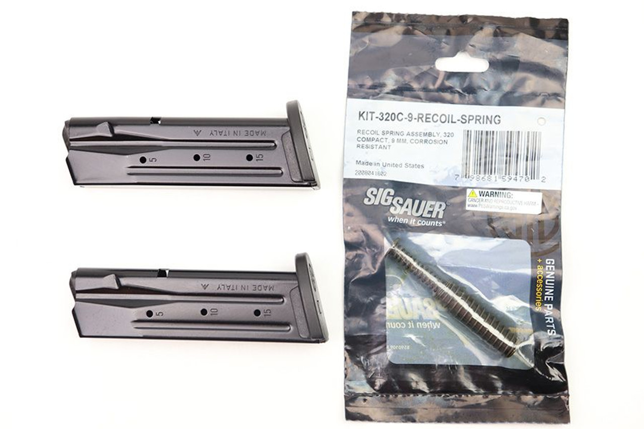 Sig P320 Magazines & Recoil Spring - 1